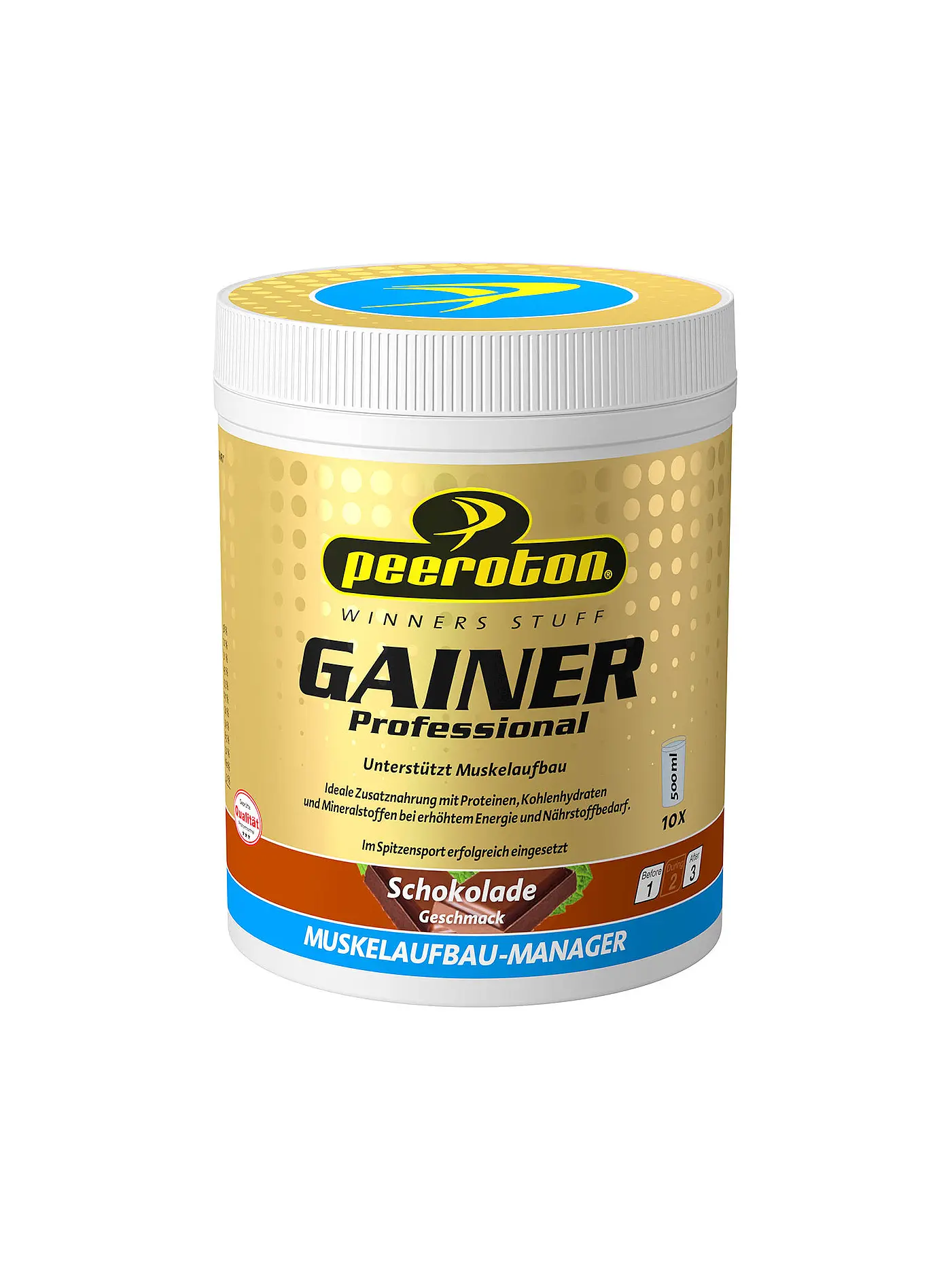 PEEROTON | GAINER Professional myprotein Shake Vanille 600g | bunt